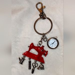 ❤️ Sewing Machine Watch Keychain